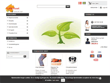 Tablet Screenshot of naturhuset.dk